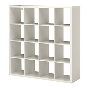 [IKEA] KALLAX Shelving unit, 책장 (화이트, 147x147) 603.518.82