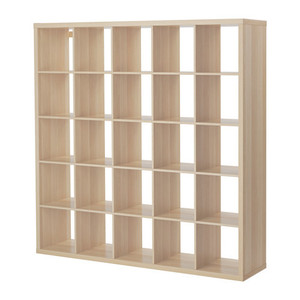 [IKEA] KALLAX Shelving unit/책장(182x182,화이트스테인 참나무무늬 ) 303.629.19