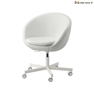 [IKEA] SKRUVSTA 회전의자/사무용의자 (화이트) 304.029.96